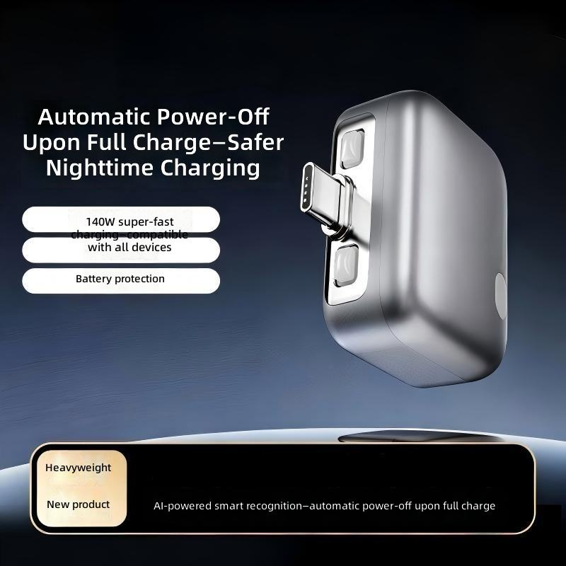 AI Smart Charge Auto Disconnect USB-C Adapter